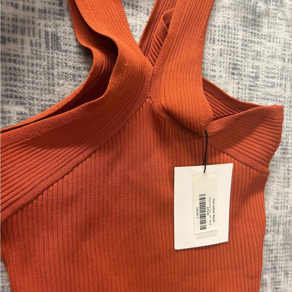 Deluc Terracotta Ribbed Top - Picture 3 of 5